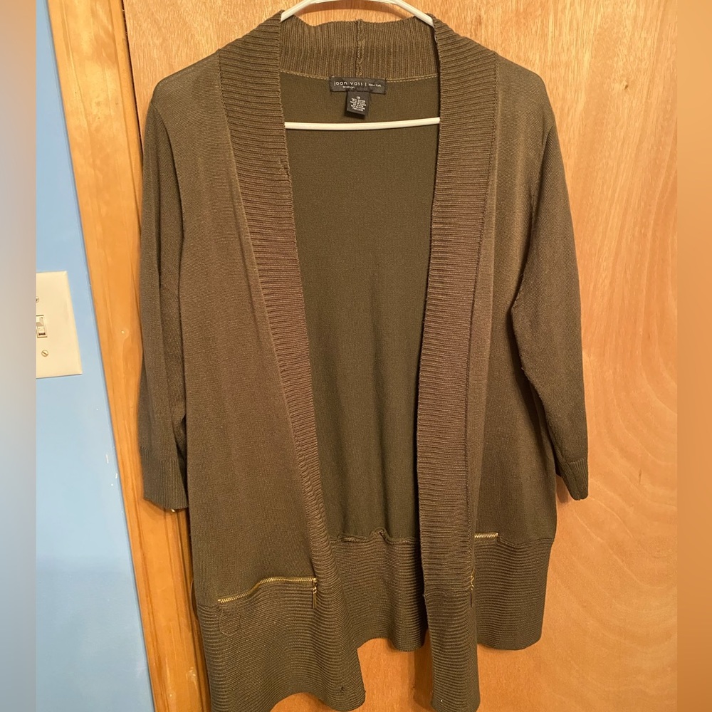 Joan Vass Knit Cardigan ⭐️